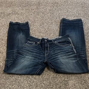 Buckle Black 11 Fit Men's Denim Jeans Size 36x36 Stretch Straight Leg